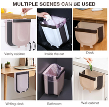 Load image into Gallery viewer, Household Car Creative Wall-mounted Folding Trash Can