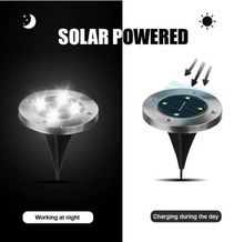 Load image into Gallery viewer, Solar Powered Floor Path LED Light