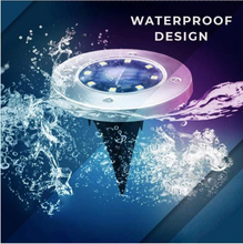 Load image into Gallery viewer, Solar Powered Floor Path LED Light