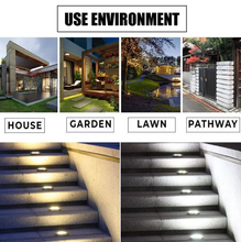 Load image into Gallery viewer, Solar Powered Floor Path LED Light