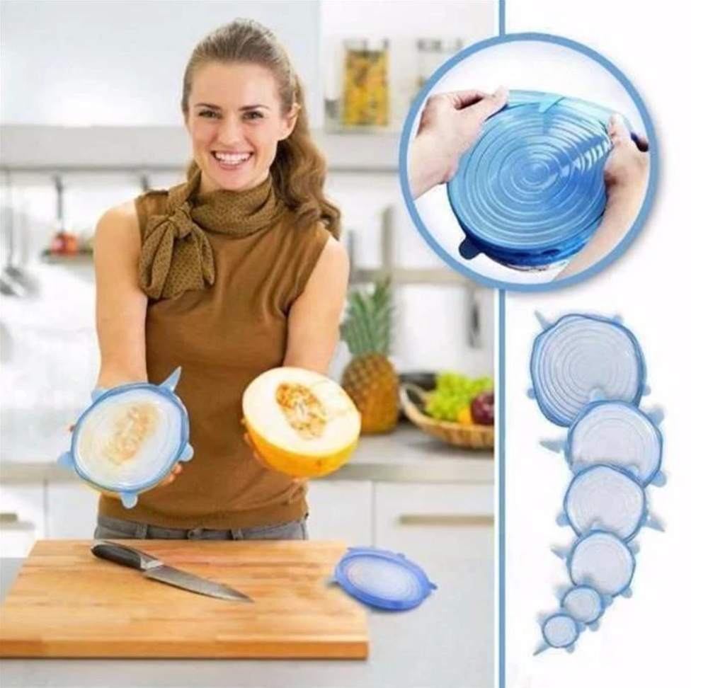 Silicone Preservation Cover (6pcs/Set)